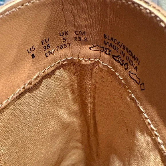 Myra MONIKA BOOT IN HAND-TOOLED LEATHER size 8 - Picture 10 of 16